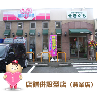 店舗併設型店（兼業店）